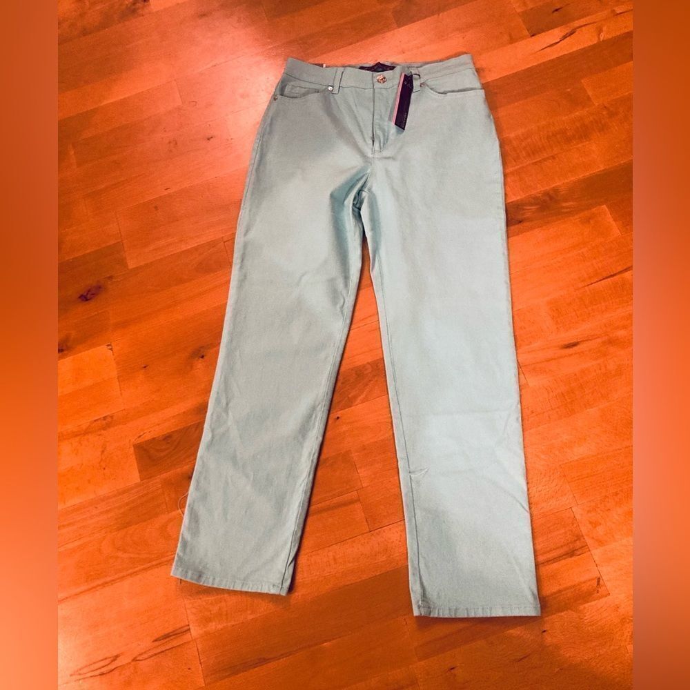 Nwt Gloria Vanderbilt Aqua Sky Amanda Jeans